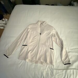 Abacus gold jacket creamy/black trim